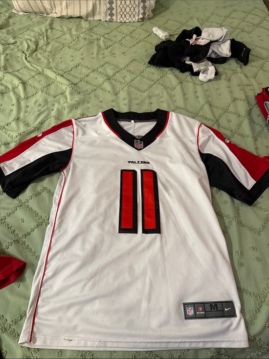 NFL Other - NFL Atlanta Falcons White Red #11 Football Jersey